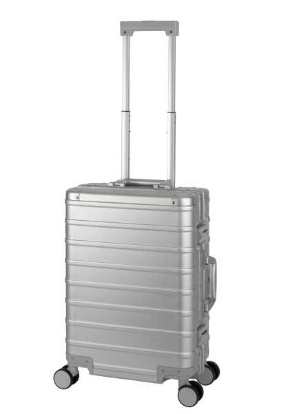 Kyoto | Trolley mit 4 Rollen | Aluminium Hartschale | 55 x 36 x 20 cm | 4.0 kg - Handgepäck, Bordtrolley