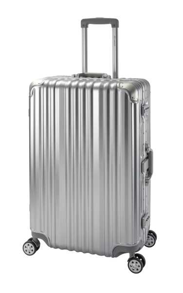 LONDON | Trolley L | 4 Rollen | Alu Rahmen | Polycarbonat Hartschale | 75 x 48 x 26 cm | 6,3 kg | 90l