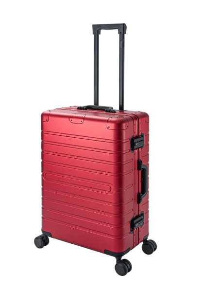 Oslo | Trolley M | Aluminium Hartschale | 65 x 42 x 26 cm | 5.2 kg - Alu Reisekoffer
