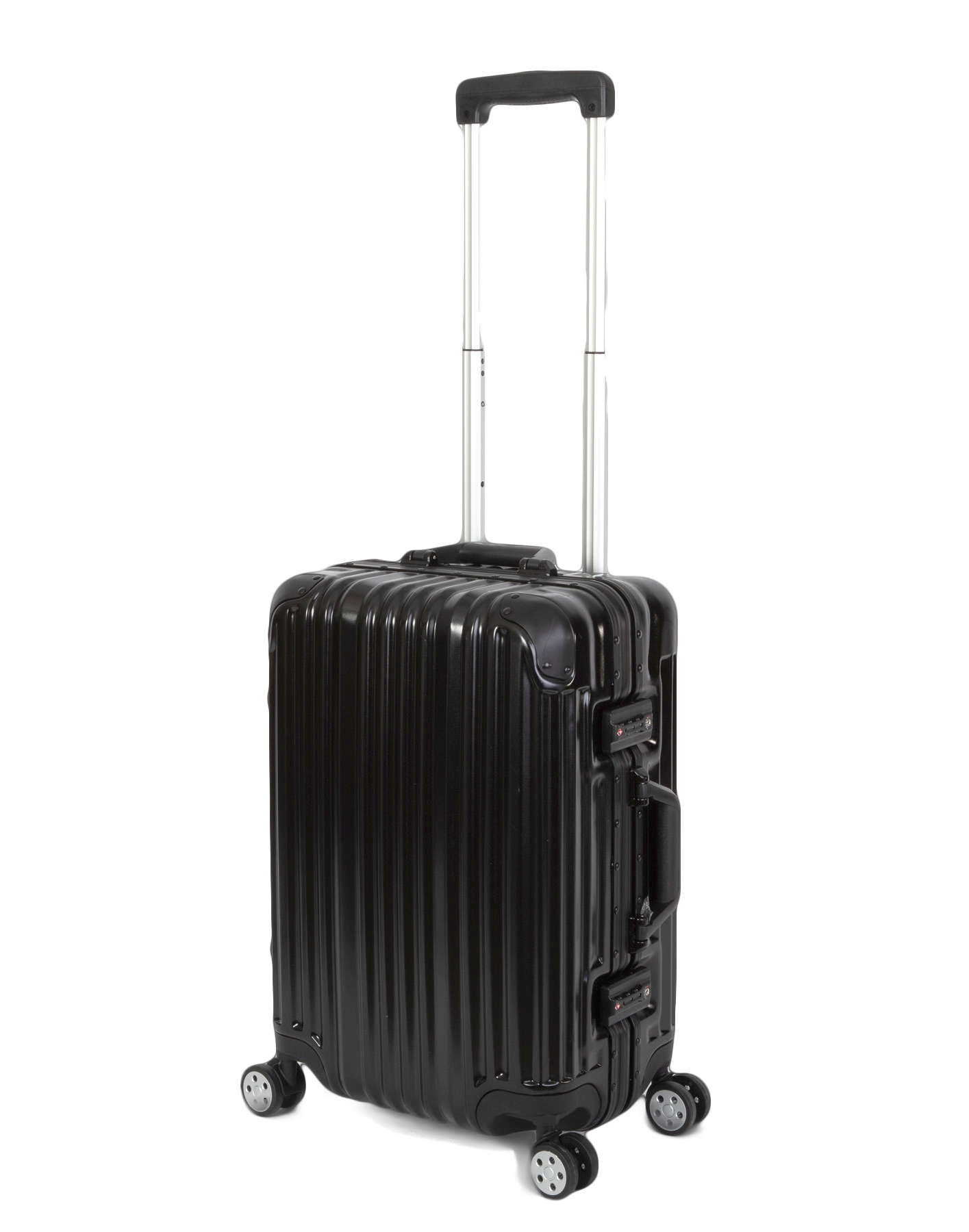 Trolley Boardcase 50 cm Koffer Trolly Handgepäck mit TSA London carbon schwarz 