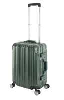 Travelhouse London Koffer S-55cm Bordkoffer Alu Rahmen Polykarbonat Hartschale Reisegepäck Reisetrolley Trolley Handgepäckkoffer Kabinenkoffer 2X TSA...