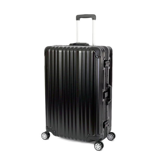 LONDON | Trolley L | 4 Rollen | Alu Rahmen | Polycarbonat Hartschale | 75 x 48 x 26 cm | 6,3 kg | 90l